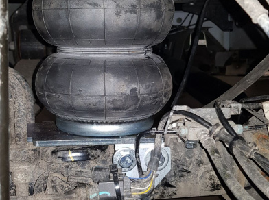 Рис. 9 Наши проекты: Пневмоподвеска на ﻿Ford Transit RWD доработка пневмоподвески - Этапы установки