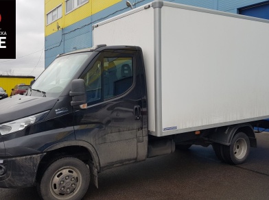 Рис. 1 Наши проекты: Пневмоподвеска на ﻿Iveco Daily 50C для грузоподъемности - Этапы установки