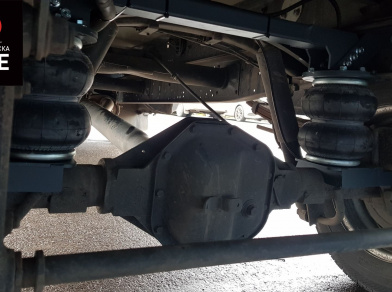 Рис. 2 Наши проекты: Пневмоподвеска на ﻿Iveco Daily 50C для грузоподъемности - Этапы установки