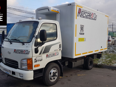 Рис. 1 Наши проекты: Пневмоподвеска на ﻿Hyundai HD 35 для комфорта - Этапы установки