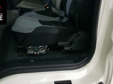 Рис. 12 Наши проекты: Пневмоподвеска на ﻿Hyundai HD 35 для комфорта - Этапы установки