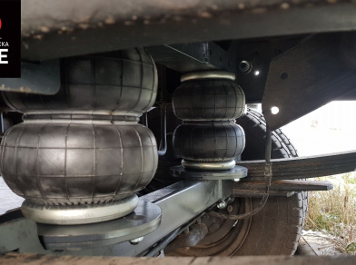 Рис. 13 Наши проекты: Пневмоподвеска на ﻿Hyundai HD 35 для комфорта - Этапы установки