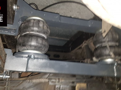 Рис. 8 Наши проекты: Пневмоподвеска на ﻿Hyundai HD 35 для комфорта - Этапы установки