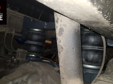 Рис. 9 Наши проекты: Пневмоподвеска на ﻿Hyundai HD 35 для комфорта - Этапы установки