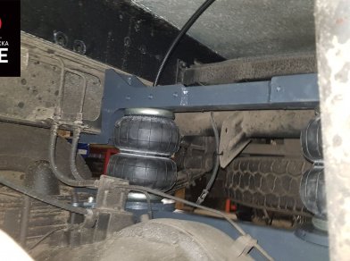 Рис. 10 Наши проекты: Пневмоподвеска на ﻿Hyundai HD 35 для комфорта - Этапы установки