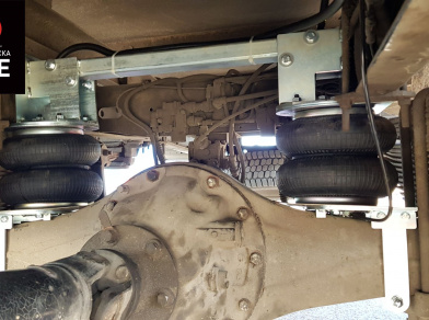 Рис. 8 Наши проекты: Пневмоподвеска на ﻿ГАЗ (GAZ) Газон NEXT для комфорта - Этапы установки