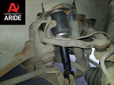 Рис. 7 Наши проекты: Обзор пневмоподвеска на ﻿Chevrolet Express 1500