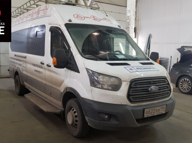 Рис. 1 Наши проекты: Пневмоподвеска на ﻿Ford Transit RWD 2014 года - Этапы установки