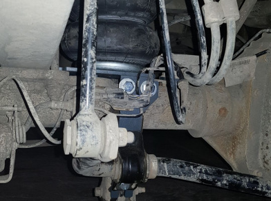 Рис. 2 Наши проекты: Пневмоподвеска на ﻿Ford Transit RWD 2014 года - Этапы установки