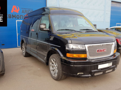 Рис. 1 Наши проекты: Пневмоподвеска на ﻿GMC Savanna 2500 - Этапы установки