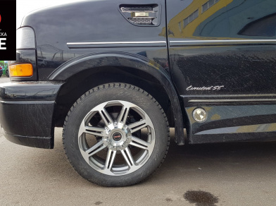 Рис. 16 Наши проекты: Пневмоподвеска на ﻿GMC Savanna 2500 - Этапы установки