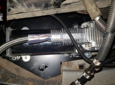 Рис. 3 Наши проекты: Пневмоподвеска на ﻿GMC Savanna 2500 - Этапы установки