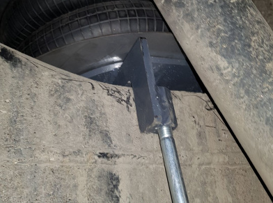 Рис. 15 Наши проекты: Пневмоподвеска на ﻿MAN TGL_8_180 - Этапы установки