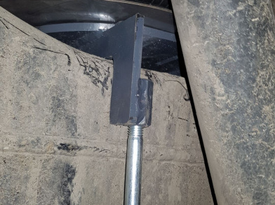 Рис. 11 Наши проекты: Пневмоподвеска на ﻿MAN TGL_8_180 - Этапы установки