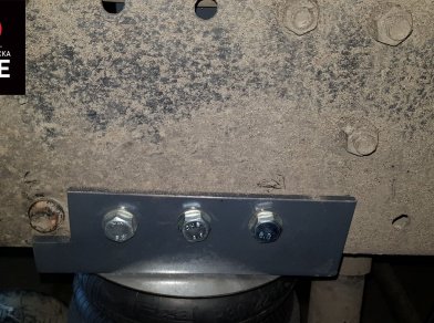 Рис. 18 Наши проекты: Пневмоподвеска на ﻿MAN TGL_8_180 - Этапы установки