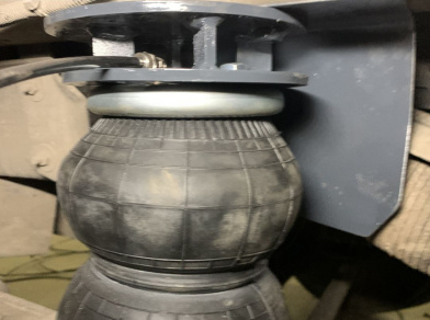 Рис. 16 Наши проекты: Пневмоподвеска на ﻿Volvo FL240 - Этапы установки