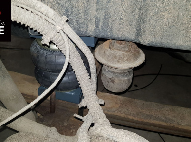 Рис. 3 Наши проекты: Пневмоподвеска на ﻿﻿ГАЗ (GAZ) Газон NEXT для грузоподъемности - Этапы установки