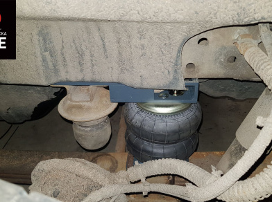 Рис. 6 Наши проекты: Пневмоподвеска на ﻿﻿ГАЗ (GAZ) Газон NEXT для грузоподъемности - Этапы установки