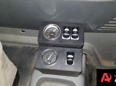 Рис. 19 Наши проекты: Пневмоподвеска на AVIA D120-170 в дополнение к рессорам