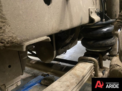 Рис. 8 Наши проекты: Пневмоподвеска на переднюю ось с системой управления на BAW Fenix