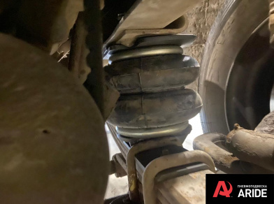 Рис. 6 Наши проекты: Пневмоподвеска на переднюю ось с системой управления на BAW Fenix