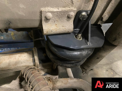 Рис. 3 Наши проекты: Пневмоподвеска на переднюю ось с системой управления на BAW Fenix