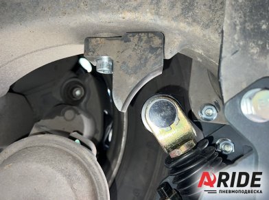 Рис. 5 Наши проекты: Подъёмная ось BPW на тормозных камерах 