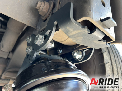 Рис. 6 Наши проекты: Подъёмная ось BPW на тормозных камерах 