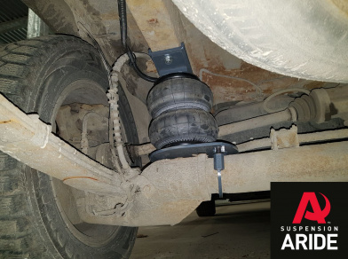 Рис. 8 Наши проекты: Пневмоподвеска на Chrysler Voyager - Этапы установки