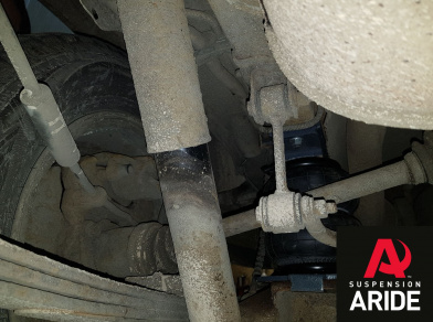 Рис. 4 Наши проекты: Пневмоподвеска на Chrysler Voyager - Этапы установки