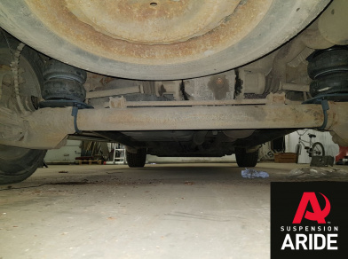 Рис. 3 Наши проекты: Пневмоподвеска на Chrysler Voyager - Этапы установки