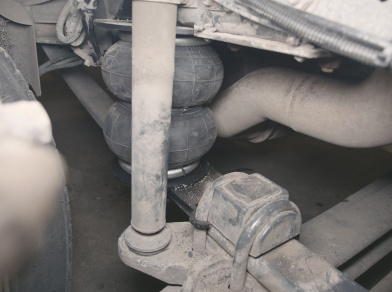 Рис. 9 Наши проекты: Пневмоподвеска Daf 45.220