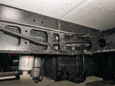 Рис. 8 Наши проекты: Пневмоподвеска на DongFeng Capitan