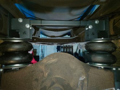 Рис. 3 Наши проекты: Пневмоподвеска на ГАЗ 53 в Набережных Челнах
