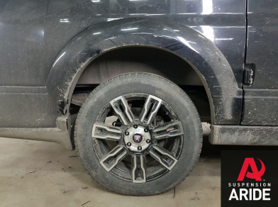 Рис. 13 Наши проекты: Пневмоподвеска на GMC Savanna - Этапы установки