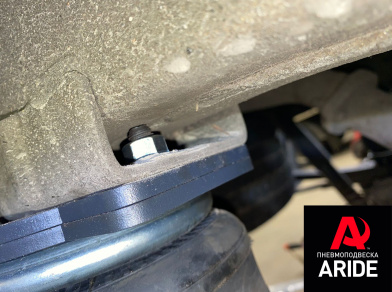 Рис. 7 Наши проекты: Установка пневмоподвески на Great Wall Poer