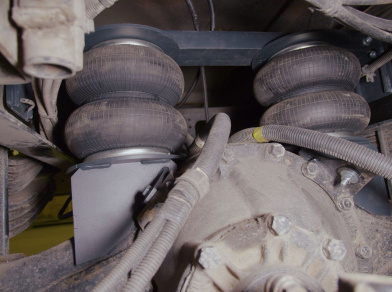 Рис. 15 Наши проекты: Пневмоподвеска Hino 500