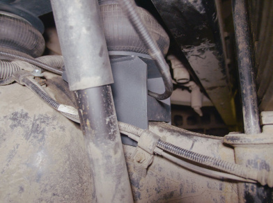 Рис. 8 Наши проекты: Пневмоподвеска Hino 500