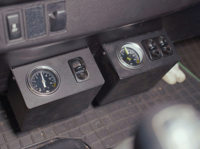 Рис. 11 Наши проекты: Пневмоподвеска Hino 500