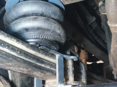 Рис. 8 Наши проекты: Пневмоподвеска на ﻿HINO Ranger - Этапы установки