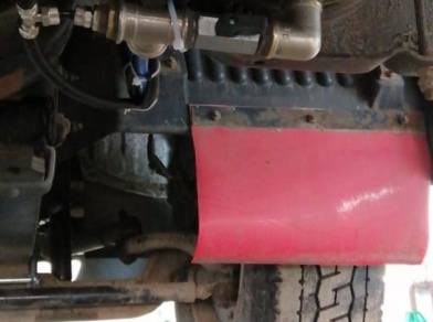 Рис. 14 Наши проекты: Пневмоподвеска на ﻿HINO Ranger - Этапы установки