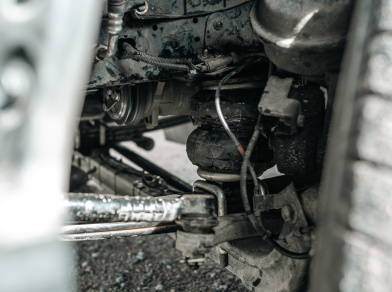 Рис. 5 Наши проекты: Пневмоподвеска на Isuzu Elf EC7