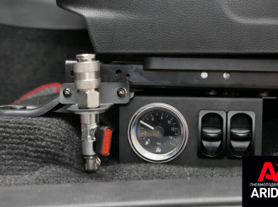 Рис. 6 Наши проекты: Пневмоподвеска на заднюю ось ISUZU D-MAX