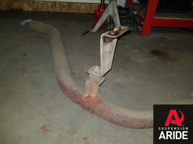 Рис. 9 Наши проекты: Пневмоподвеска на Isuzu NP75 - Этапы установки