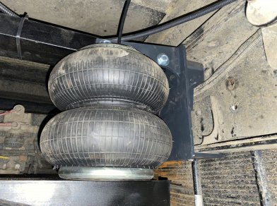 Рис. 2 Наши проекты: Вспомогательная пневмоподвеска JAC N120