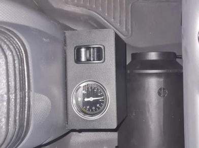 Рис. 3 Наши проекты: Установка вспомогательной пневмоподвески на JAC N120