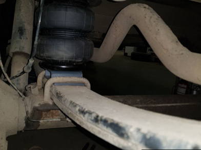 Рис. 4 Наши проекты: Пневмоподвеска на LDV Maxus для комфорта - Этапы установки