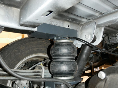 Рис. 3 Наши проекты: Пневмоподвеска на Renault Master последнего поколения