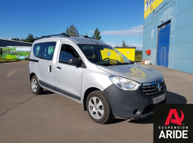 Рис. 1 Наши проекты: Пневмоподвеска на Renault Dokker - Этапы установки