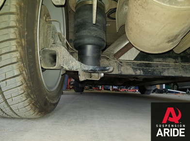 Рис. 9 Наши проекты: Пневмоподвеска на Renault Dokker - Этапы установки